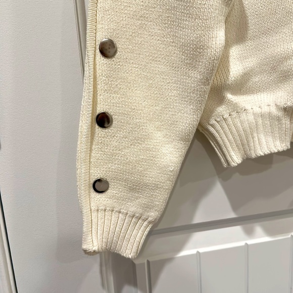 Nine West Ivory Mint (cream white) Sweater - Medium - Picture 2 of 4